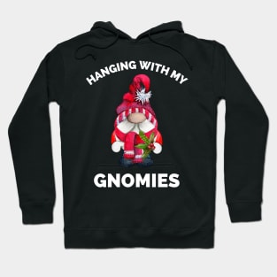 Hanging With Gnomies Gnome Christmas Tree Xmas Gift Hoodie